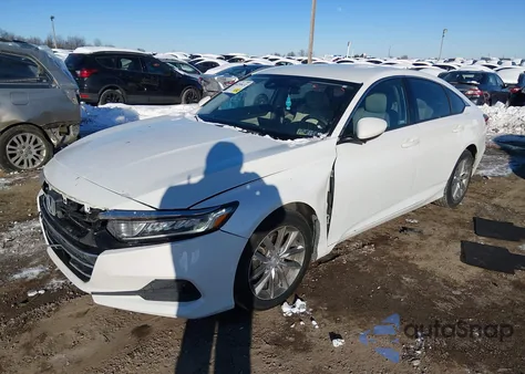 2022 Honda Accord Lx z USA, uszkodzony, nr VIN 1HGCV1F19NA011781